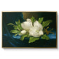 Giant Magnolias on a Blue Velvet Cloth, c. 1890 - Floater Framed Canvas Print