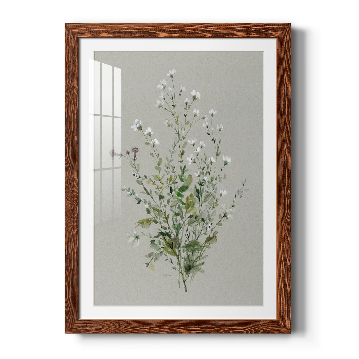 Bouquet of Grace I - Premium Framed Print - Distressed Barnwood Frame - Ready to Hang