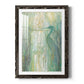 Morning Egret II - Barnwood Framed Art Print