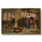 The Flight of Madeline and Porphyro, 1848 - Floater Framed Canvas Print