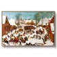 Massacre of the Innocents, c. 1565-1567 - Floater Framed Canvas Print
