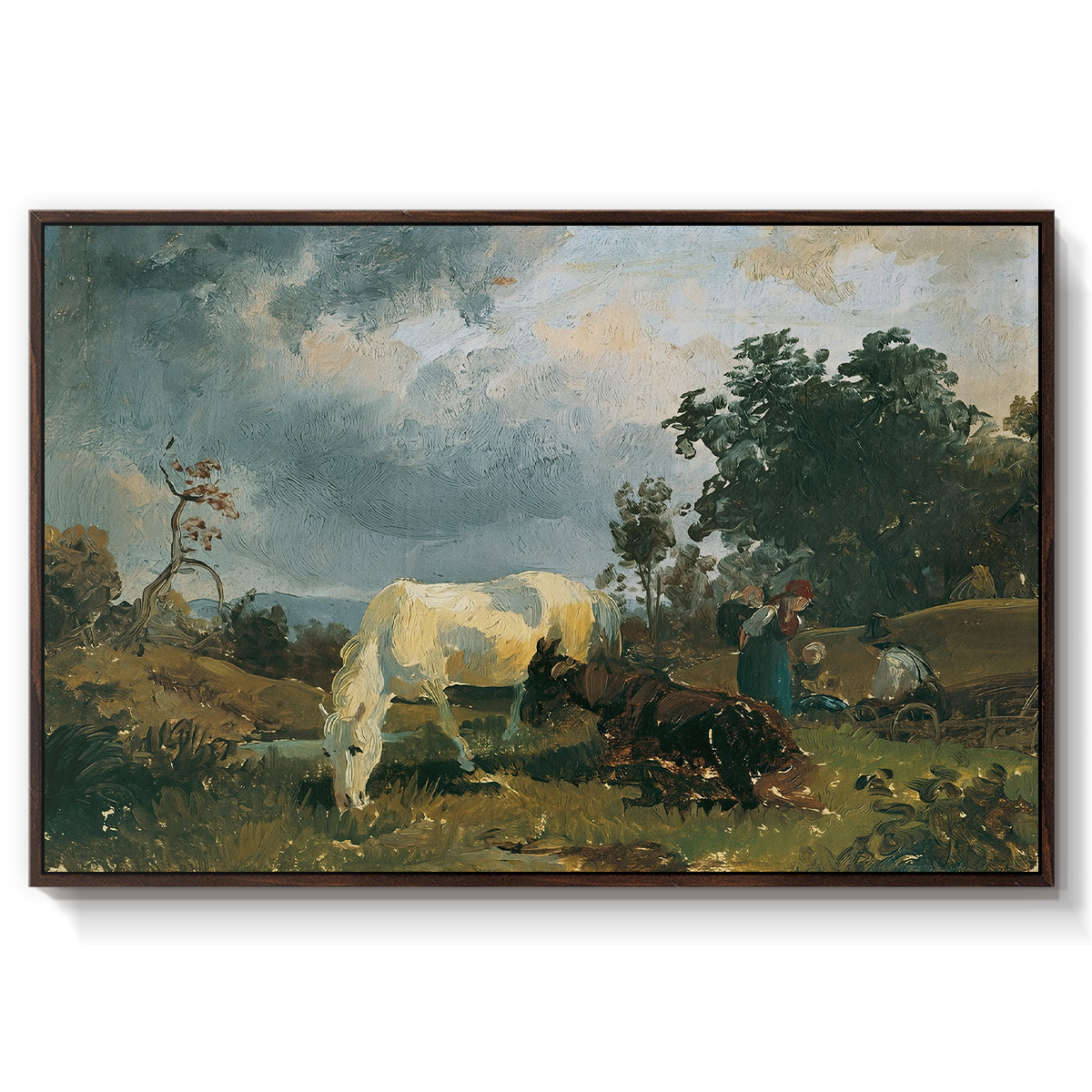 A Mold on the Heath, c. 1830 - Floater Framed Canvas Print