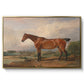 A Hunter in a Landscape, c. 1810 - Floater Framed Canvas Print