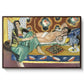 Odalisques Playing Checkers (Odalisques jouant aux dames), 1928 - Floater Framed Canvas Print