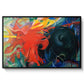 Fighting Forms, 1914 - Floater Framed Canvas Print