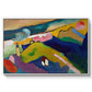 Murnau Mountain Landscape with Church, 1910 - Floater Framed Canvas Print