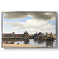 View of Delft, c. 1660-1661 - Floater Framed Canvas Print