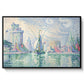 The Green Towers (Les tours vertes, la Rochelle), 1913 - Floater Framed Canvas Print