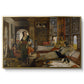 The Harem, 1876 - Floater Framed Canvas Print