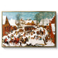 Massacre of the Innocents, c. 1565-1567 - Floater Framed Canvas Print