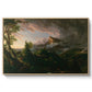 The Course of Empire: The Savage State, 1834 - Floater Framed Canvas Print