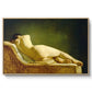 Reclining Nude (Liggende model), 1833 - Floater Framed Canvas Print