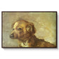 Cliper, the Artist's Dog, 1895 - Floater Framed Canvas Print