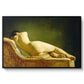 Reclining Nude (Liggende model), 1833 - Floater Framed Canvas Print
