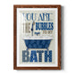 Bubble Bath - Barnwood Framed Art Print