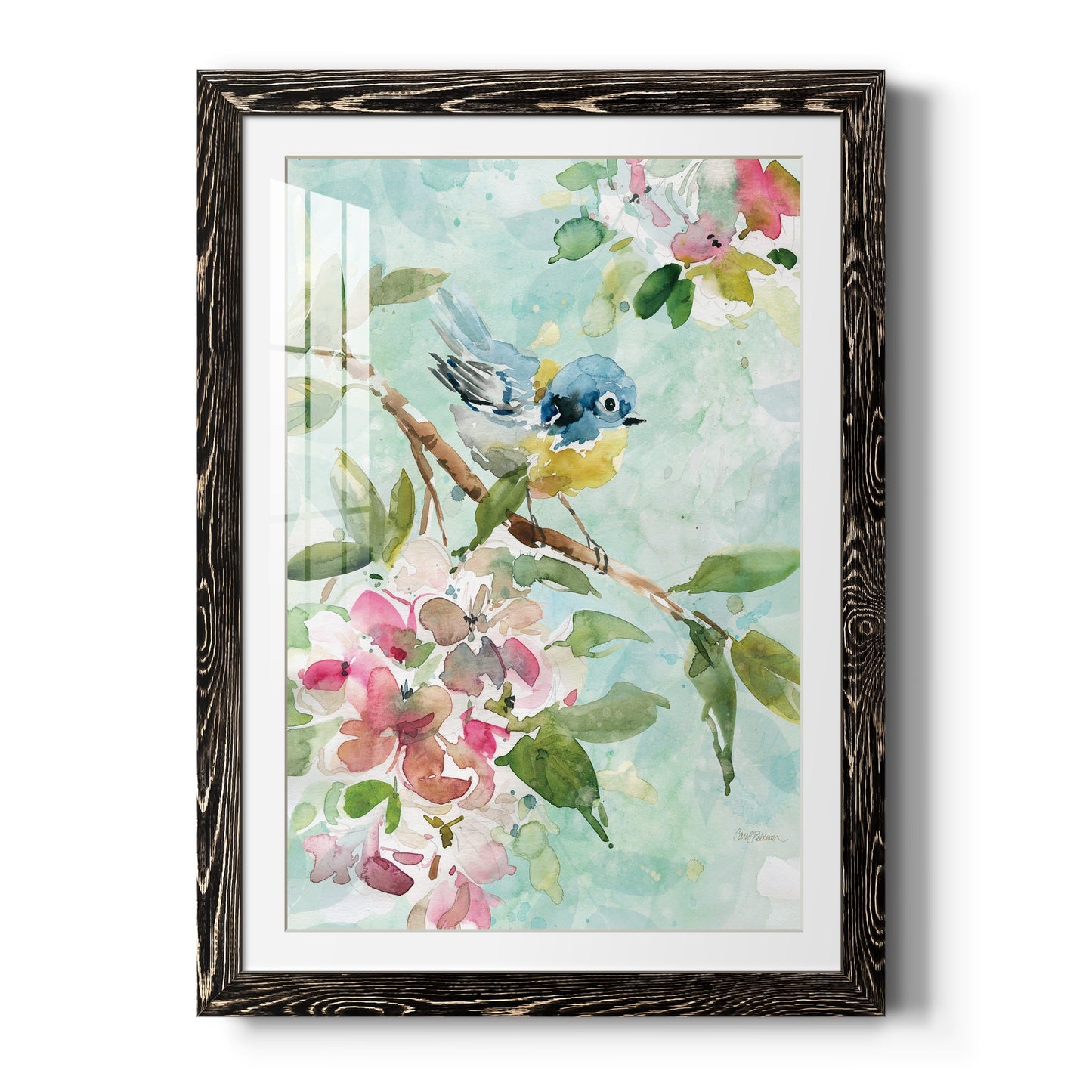 Asbury Garden Song I - Barnwood Framed Art Print