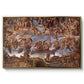 The Last Judgment (Charon's Boat and the Damned), 1536-1541 - Floater Framed Canvas Print