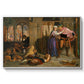 The Flight of Madeline and Porphyro, 1848 - Floater Framed Canvas Print