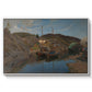 Pilotboats, 1875 - Floater Framed Canvas Print