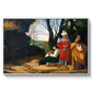 The Three Philosophers, c. 1508-1509 - Floater Framed Canvas Print