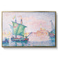 Venice, the Pink Cloud, 1909 - Floater Framed Canvas Print