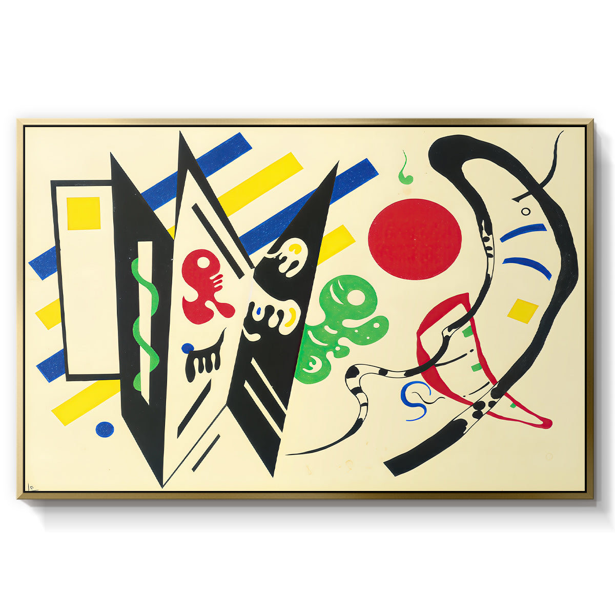 Reciprocity (Réciproque), 1935 - Floater Framed Canvas Print