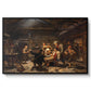 The Return of the Bear Hunter, 1856 - Floater Framed Canvas Print