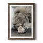 Sleepy Afternoon in Masai Mara - Premium Framed Print - Distressed Barnwood Frame - Ready to Hang