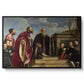 The Vendramin Family Venerating a Relic of the True Cross, c. 1540-1545 - Floater Framed Canvas Print