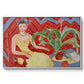 Michaella, 1943 - Floater Framed Canvas Print