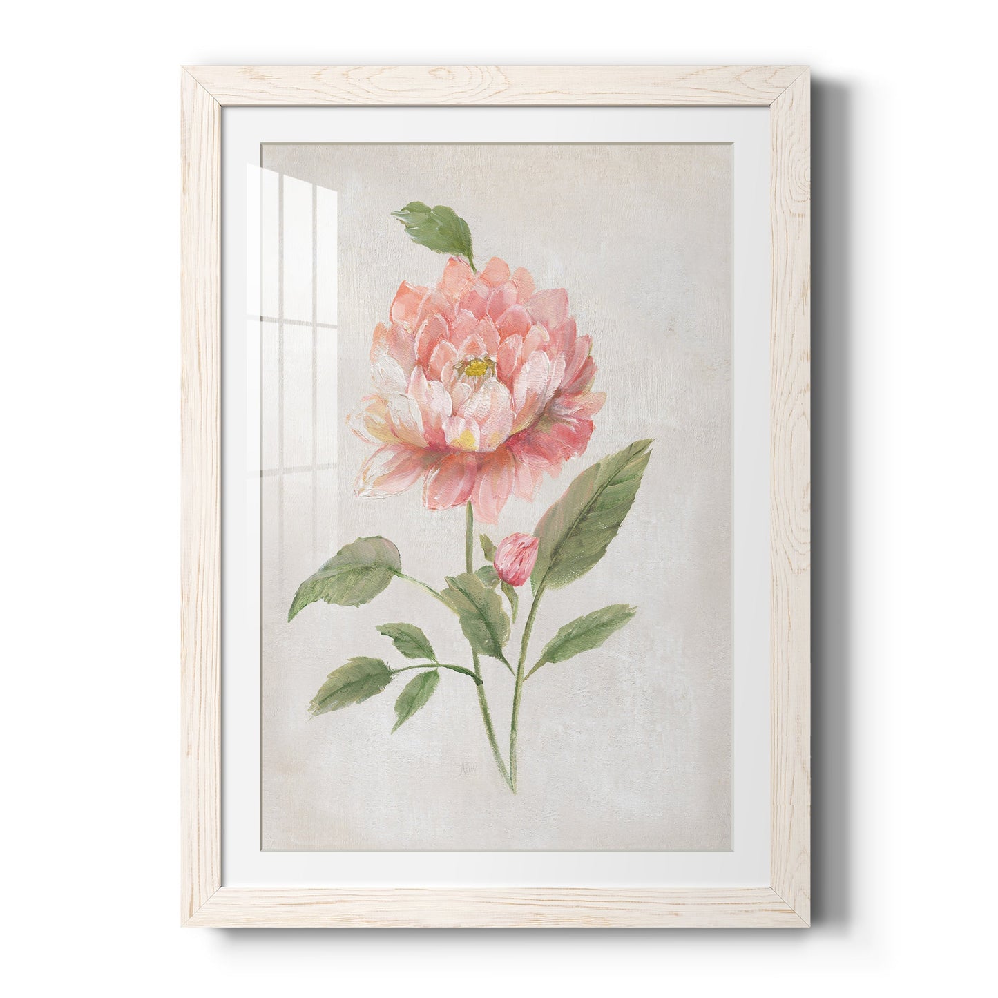 Grandiflora III - Barnwood Framed Art Print