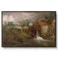 Parham Mill, Gillingham, 1826 - Floater Framed Canvas Print