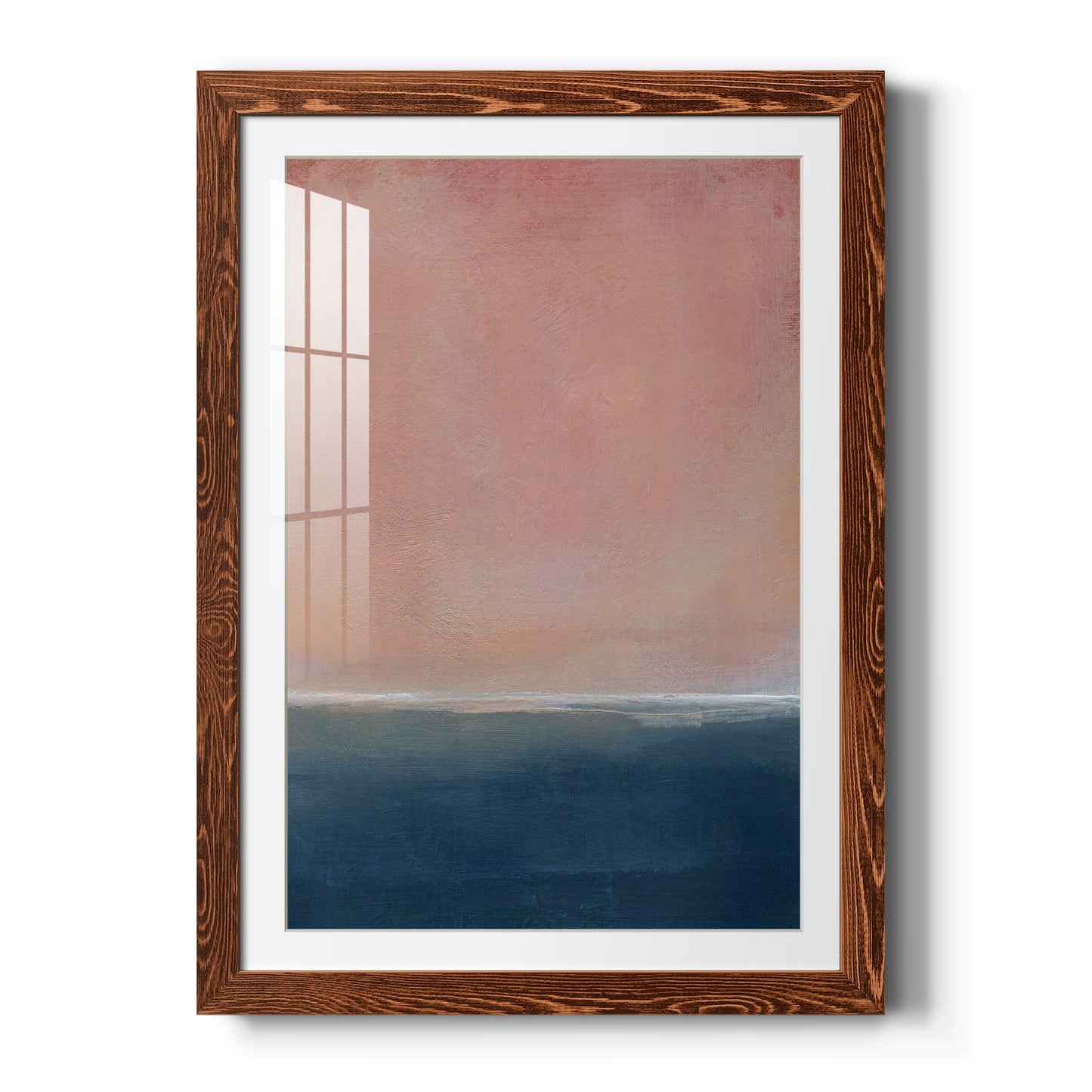 Sunset - Barnwood Framed Art Print