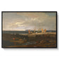 A Scene on the English Coast, c. 1798 - Floater Framed Canvas Print