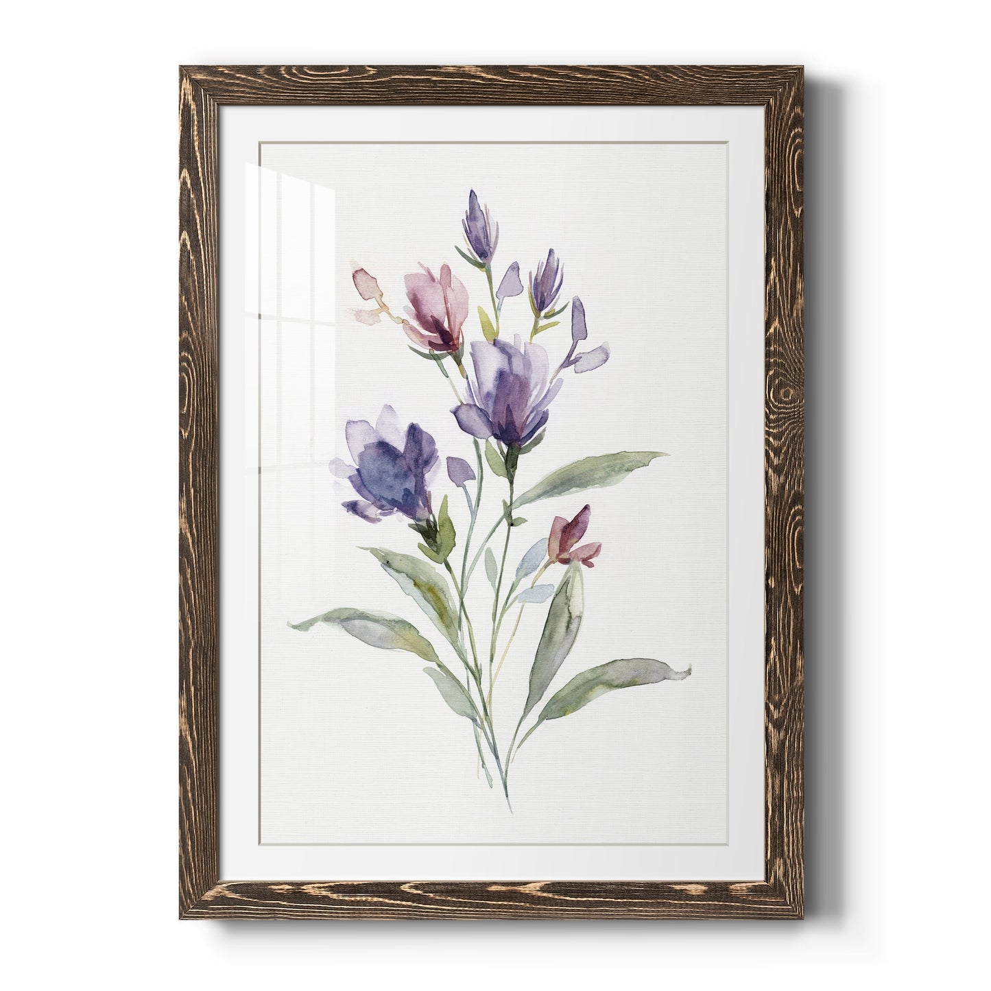 Color Variety IV - Barnwood Framed Art Print