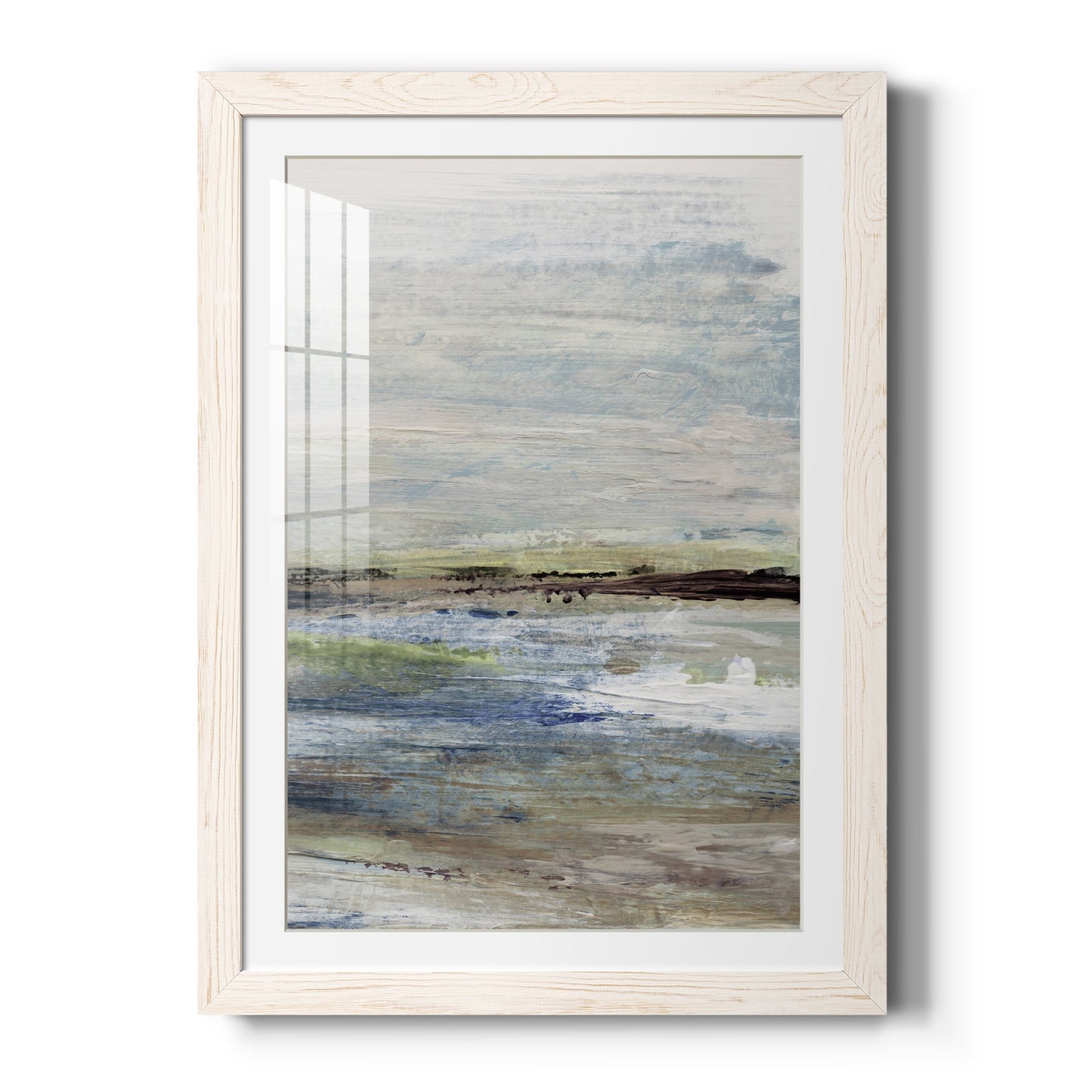 Wetlands II - Barnwood Framed Art Print