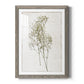 Farmhouse Pressed Flower I - Premium Framed Print - Distressed Barnwood Frame - Ready to Hang