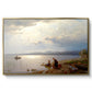 On the Banks of the Chiemsee, 1871 - Floater Framed Canvas Print