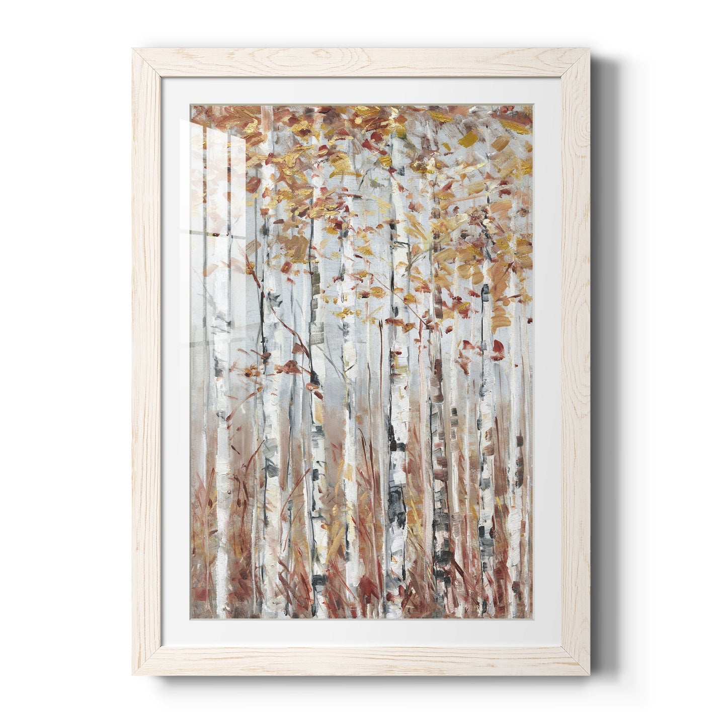 Copper Forest - Barnwood Framed Art Print