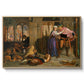 The Flight of Madeline and Porphyro, 1848 - Floater Framed Canvas Print