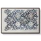 Watercolour for Printed Fabric Design: Wey, c. 1882-1883 - Floater Framed Canvas Print