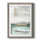 Summer Teal I - Barnwood Framed Art Print