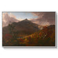View of Schroon Mountain, Essex County, New York, After a Storm, 1838 - Floater Framed Canvas Print
