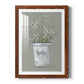 Bouquet of Grace Bucket Gather - Barnwood Framed Art Print