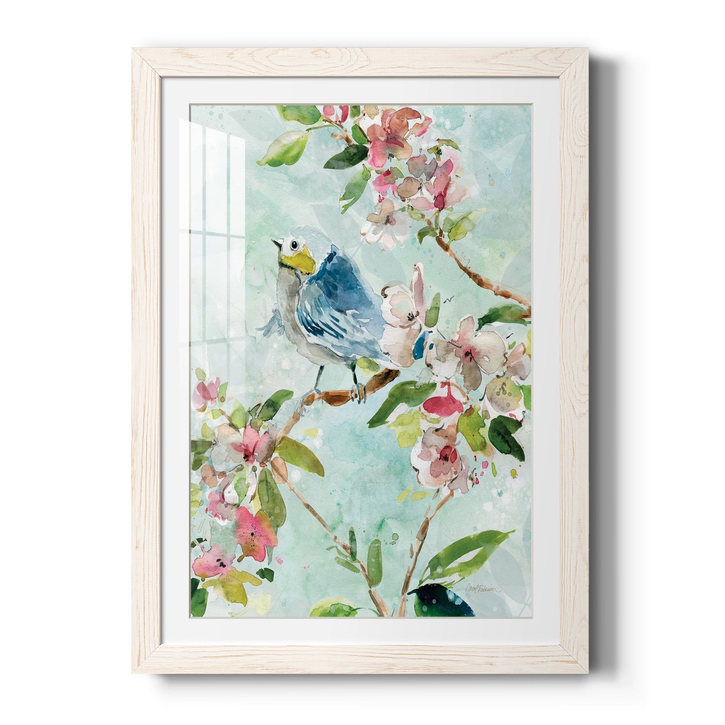 Asbury Garden Song II - Barnwood Framed Art Print