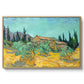 Wooden Sheds Among the Olive Trees and Cypresses, 1889 - Floater Framed Canvas Print