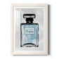 Blue Wash Perfume - Premium Framed Print - Distressed Barnwood Frame - Ready to Hang