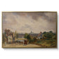Sir Richard Steele's Cottage, Hampstead, c. 1832 - Floater Framed Canvas Print