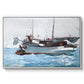 Taking on Wet Provisions, 1903 - Floater Framed Canvas Print