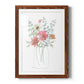 Whimsical Wildflowers II - Premium Framed Print - Distressed Barnwood Frame - Ready to Hang